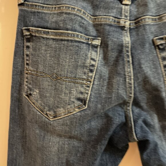 LUCKY BRAND 110 Slim Mens Jeans 30X30 Medium Wash Denim Low Rise Stretch EUC - Picture 6 of 15